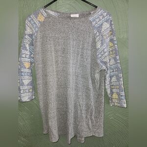 3/4 sleeve top